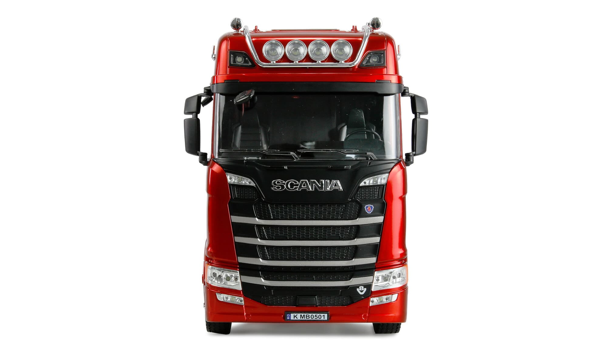 Amewi Scania 770 S RC LKW 1_18 mit Tieflader Rot