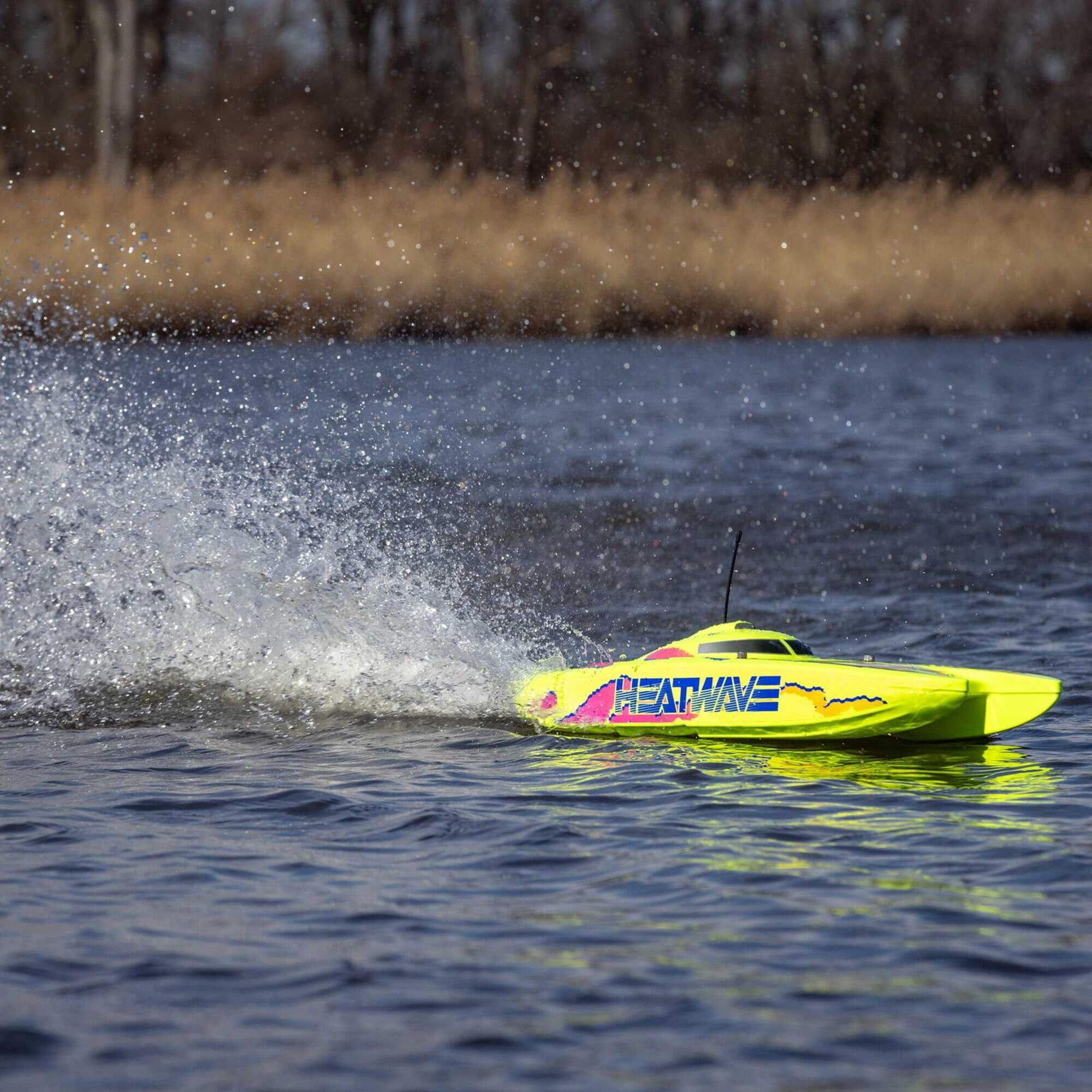 Proboat RC Blackjack 24 V2 4S Catamaran RTR Heat Wave Visual