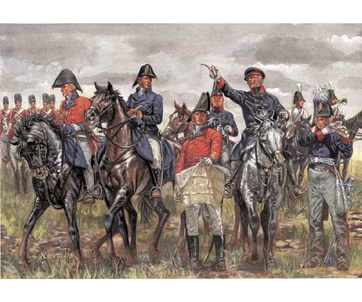 Italeri 1:72 British & Prussian General Staff Italeri 1:72 British & Prussian General Staff