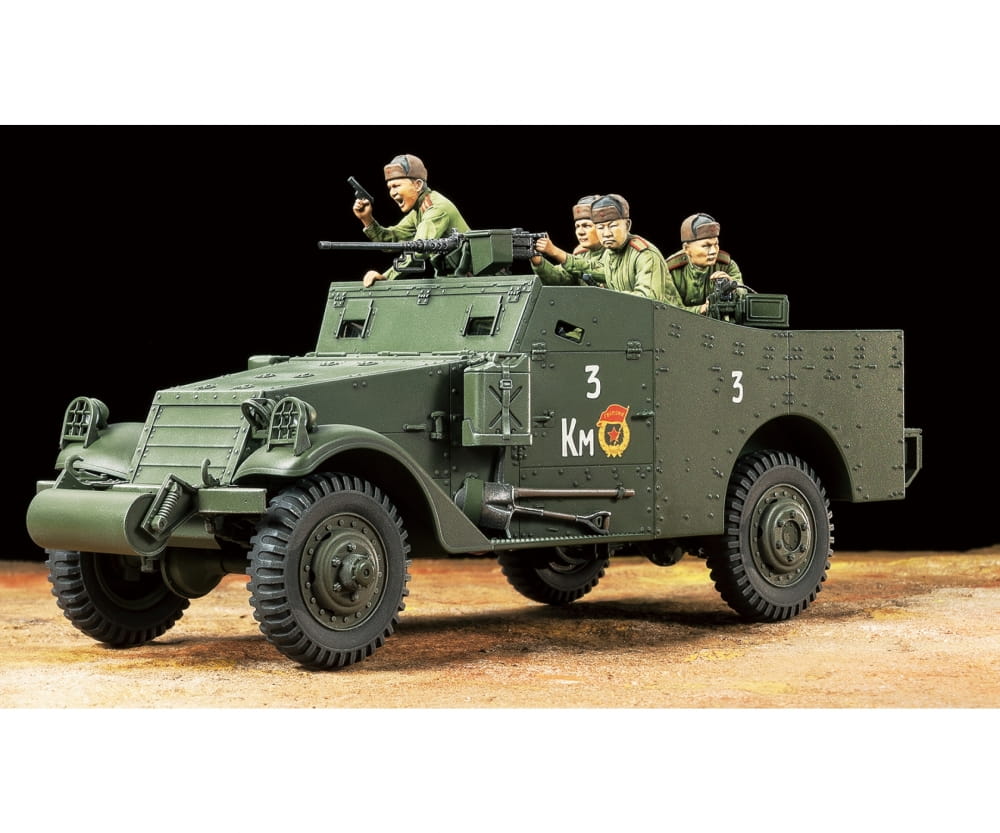 Tamiya US M3A1 Scout car Spähwagen 1:35 Plastik Modellbau Militär Bausatz