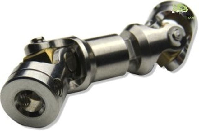 Lesu 1:14 Kardanwelle Edelstahl 110-140mm mit 5mm Bohrungen Lesu 1:14 Kardanwelle Edelstahl 110-140mm mit 5mm Bohrungen