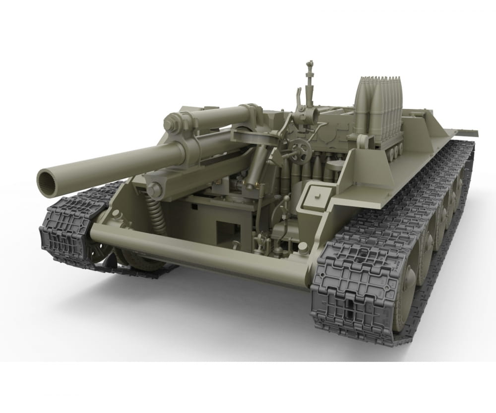 Plastikmodellbau von Miniart 1-35 su 122 mit prod m interieur