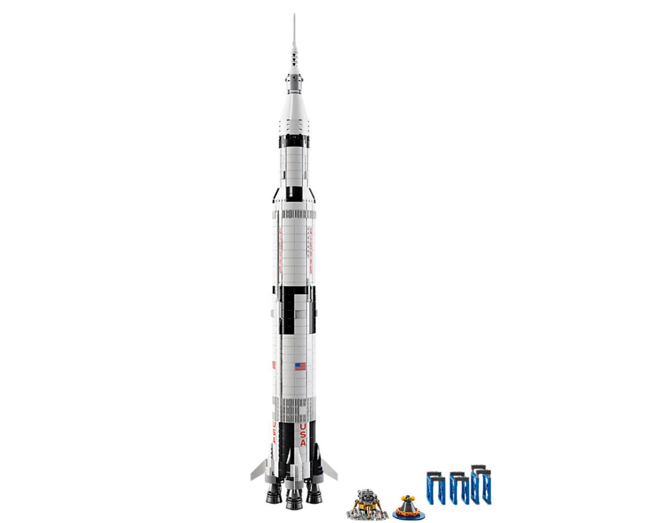LEGO IDEAS Edition NASA Apollo Saturn V Rakete