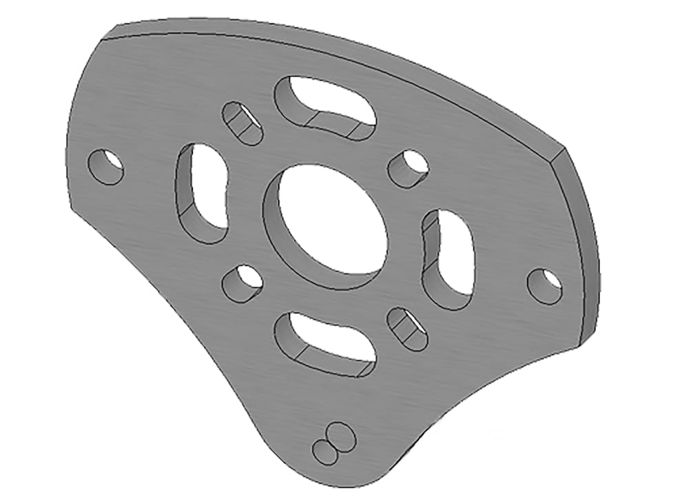 Multiplex Motorträgerplatte Alu FunJet ULTRA Multiplex Motortraegerplatte Alu FunJet ULTRA - RC-Zubehoer