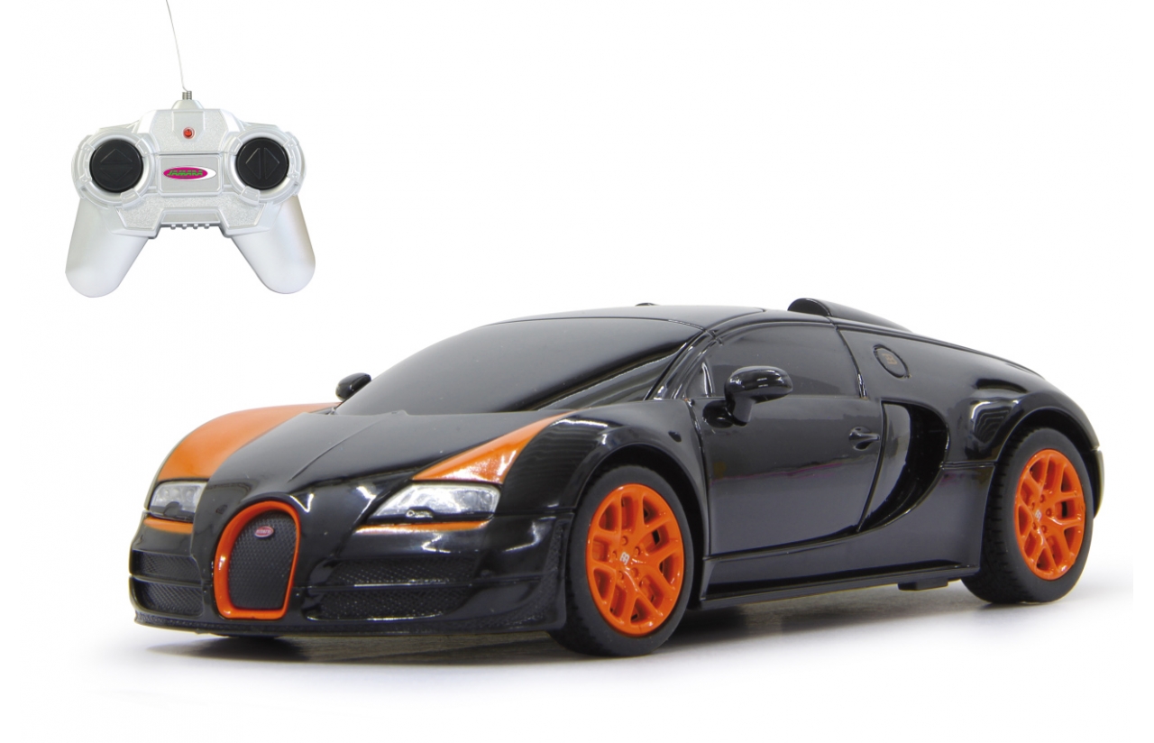 Jamara Bugatti Grand Sport Vitesse 1:24 schwarz  2,4Ghz