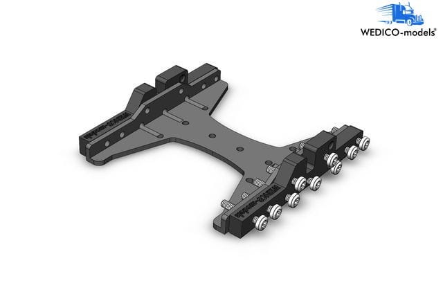 Wedico Adapterset Pendelachse thicon 60005 auf WEDICO