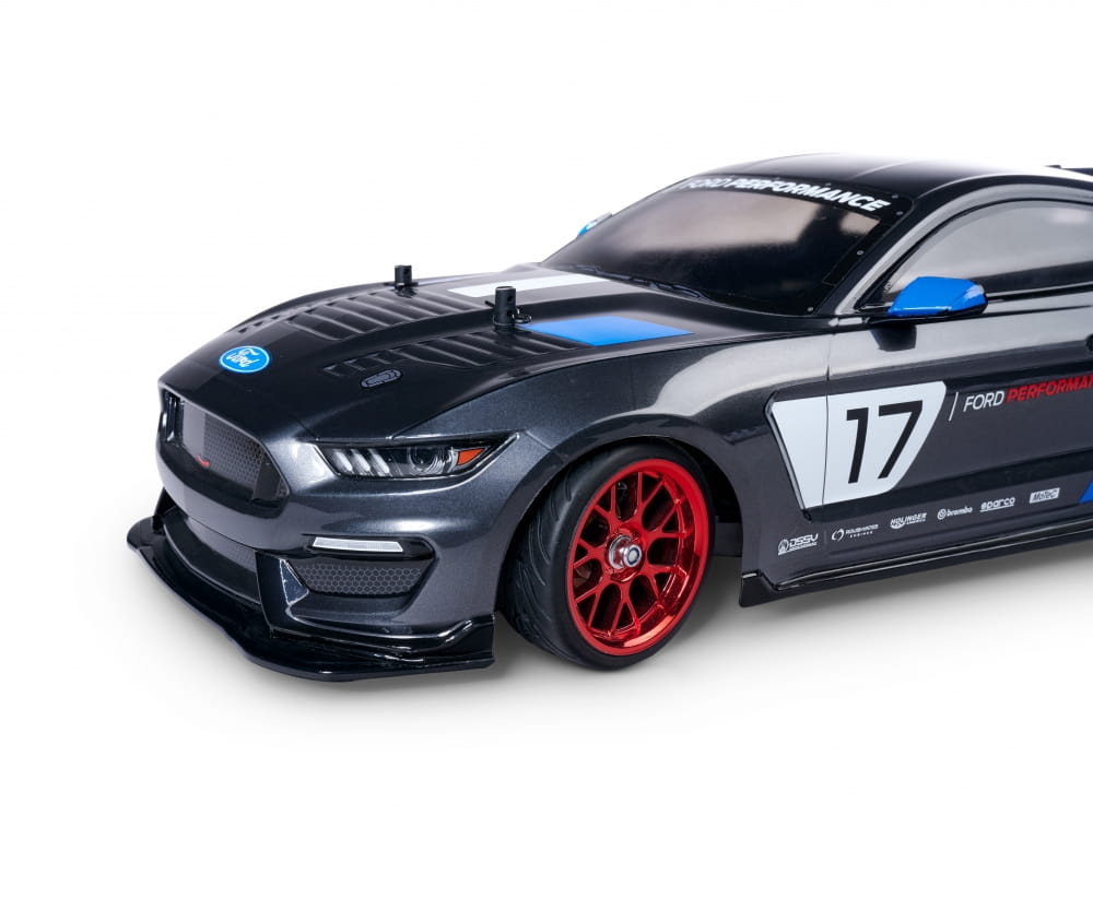 Carson Reifen mit Felgen 1_10 Raederset Y-Design3  _4_ rot - RC-Zubehoer