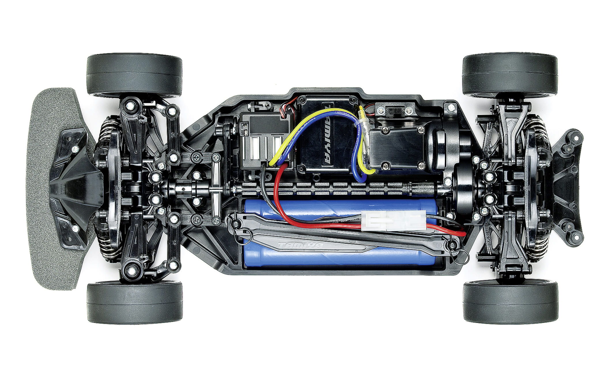 Tamiya 1_10 RC ENEOS X Prime GR Supra TT-02 Modellauto auf TT-02 Chassis