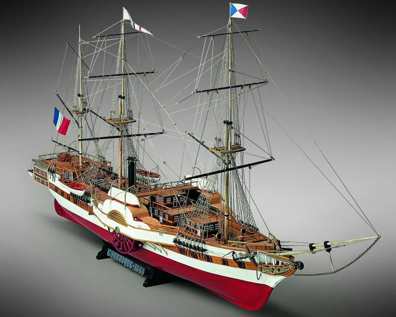 L'Orenoque Bausatz 1_100 von Mamoli - Historisches Schiffsmodell