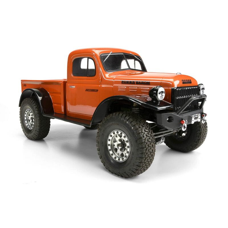 Proline 1946 Dodge Power Wagon Clear Body: 12.3 WB Crawler
