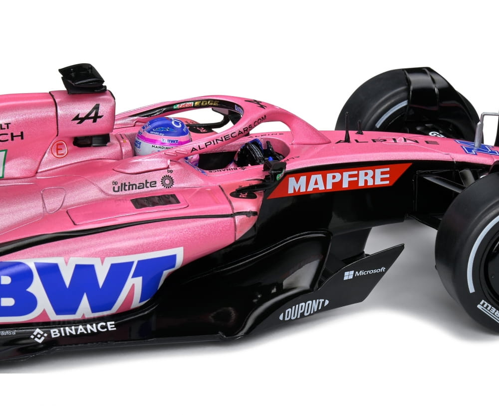 Solido 1:18 Alpine A522 ALONSO pink