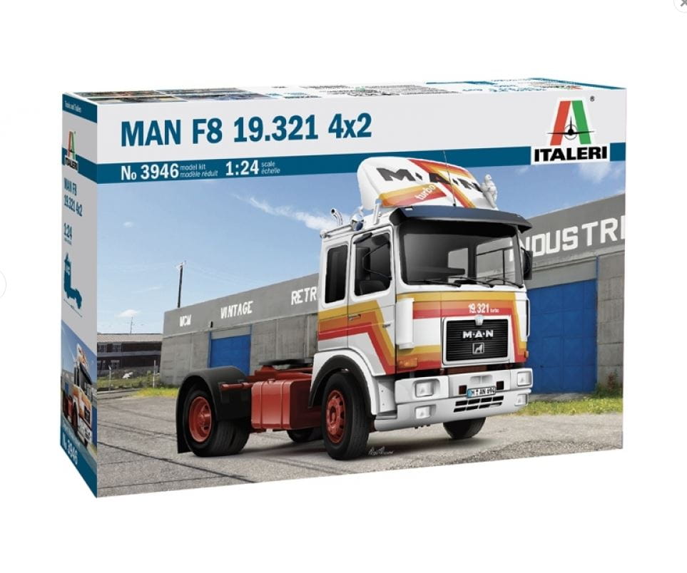 Italeri 1:24 MAN F8 19.321 2Achs Italeri 1_24 MAN F8 19.321 2Achs - RC-Zubehoer