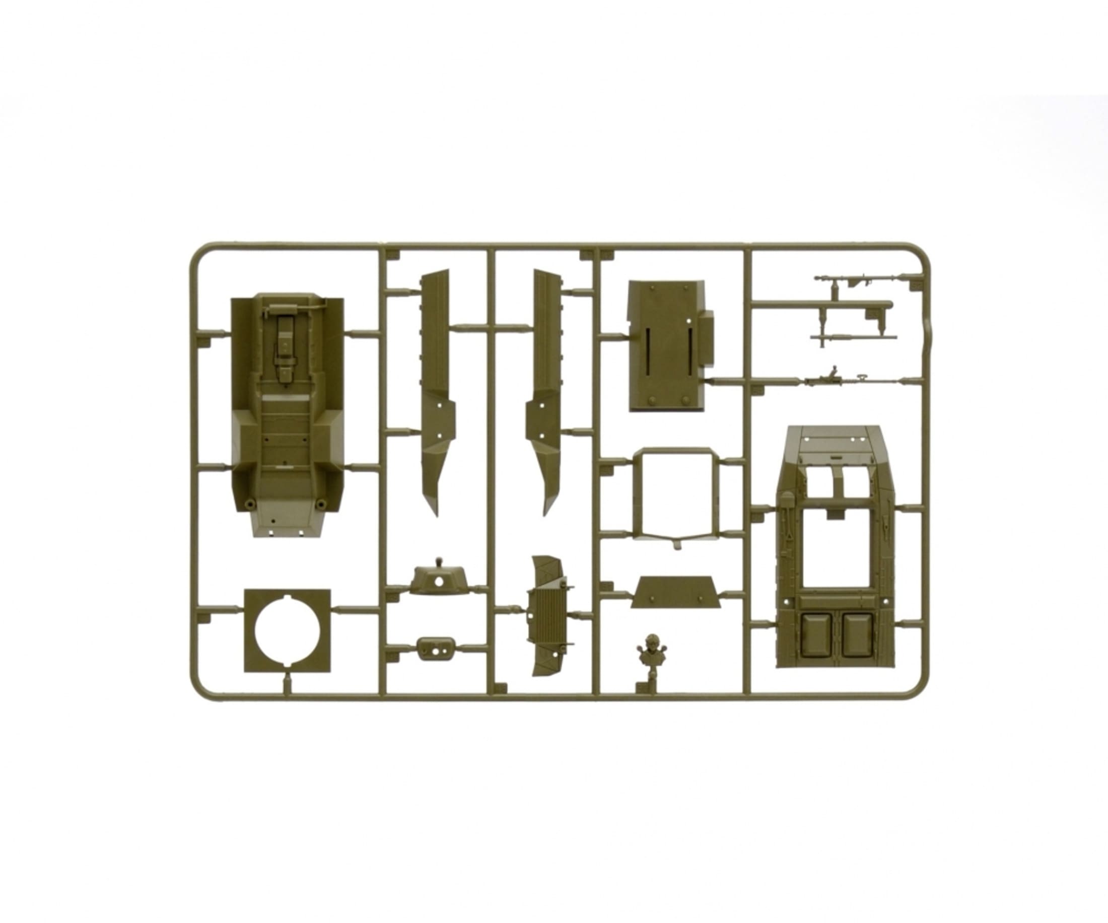 Plastikmodellbau von Italeri 1 56 m8 m20 greyhound