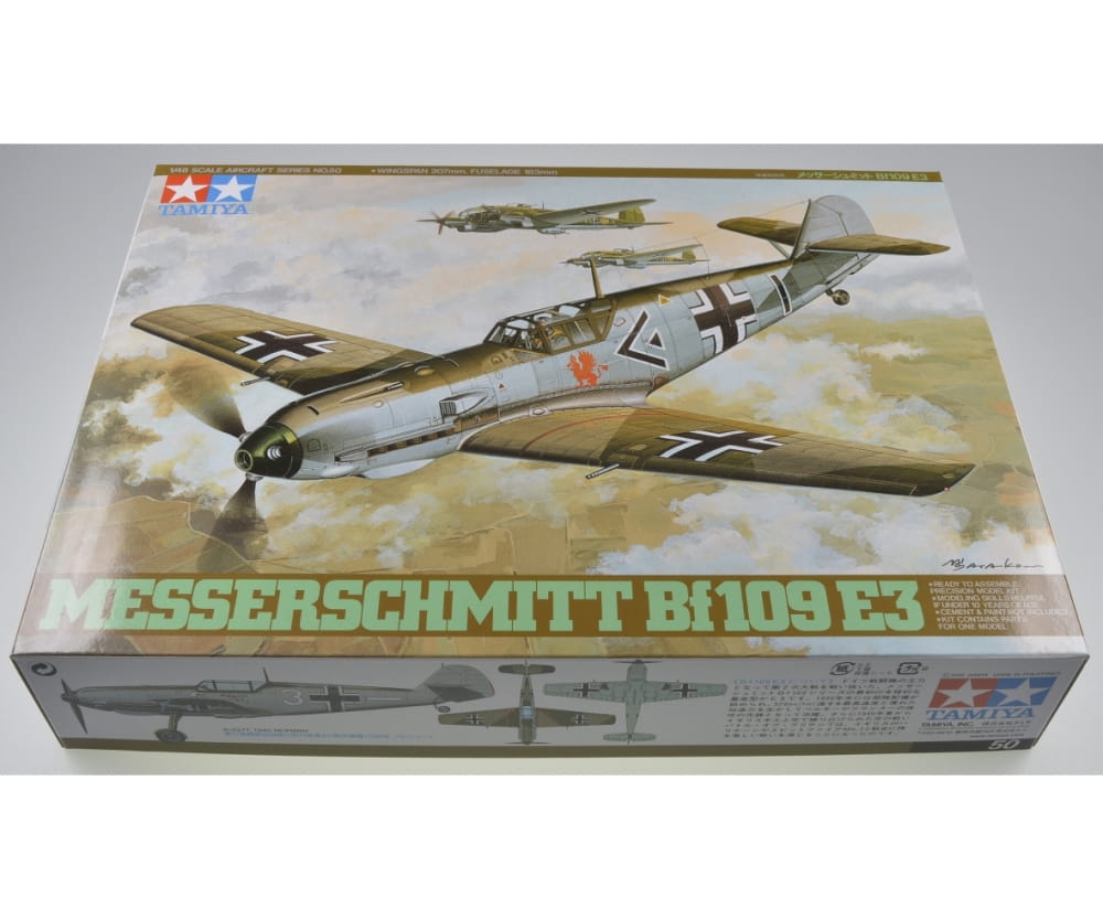 Tamiya 1:48 WWII Dt. Messerschmitt Bf109 E3 Tamiya 1:48 WWII Dt. Messerschmitt Bf109 E3