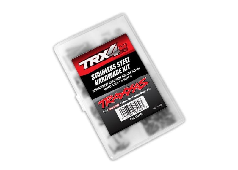 Traxxas Hardware Kit komplett Edelstahl TRX-4M - RC-Zubehoer