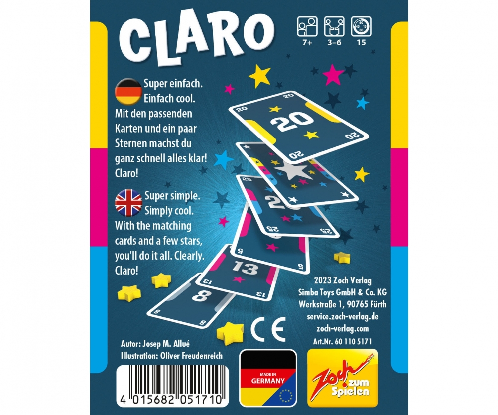 Zoch Claro Spiel