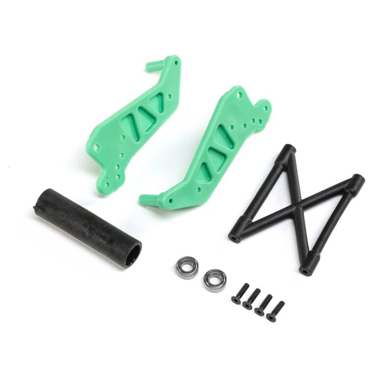 Losi Wheelie Bar Set, Green: LMT