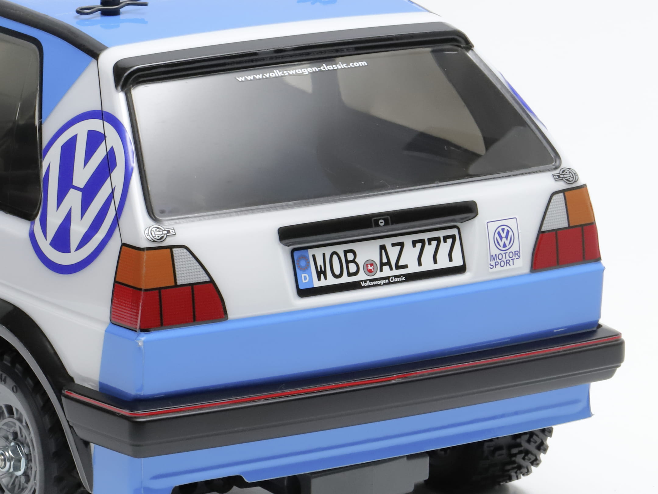 Tamiya RC VW Golf 2 GTI 16V MK2 Rally MF-01X Chassis 1:10 Bausatz ohne Regler