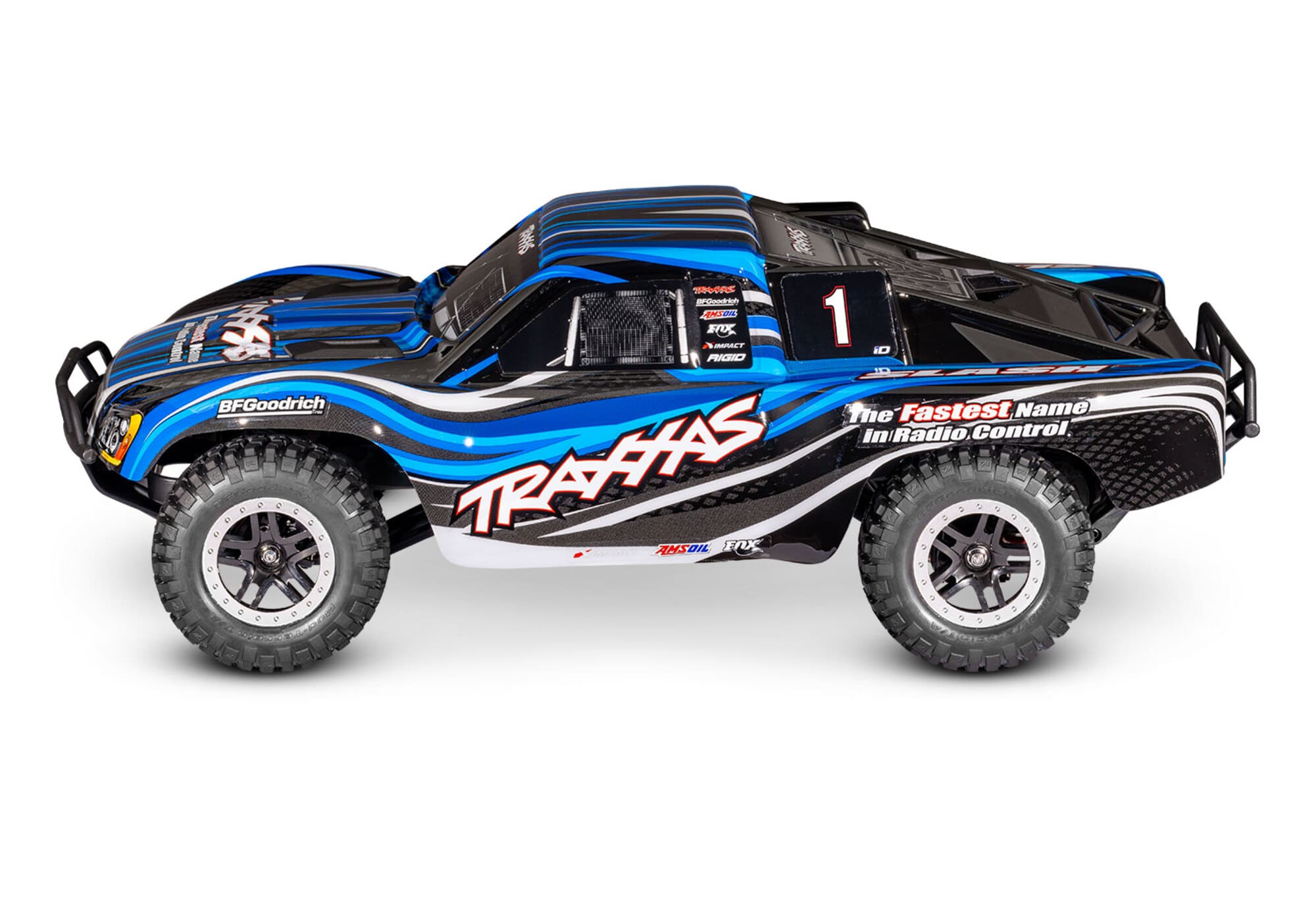 Traxxas Slash 2WD Brushed RC Short Course Truck 1_10 Blau RTR 58234-8