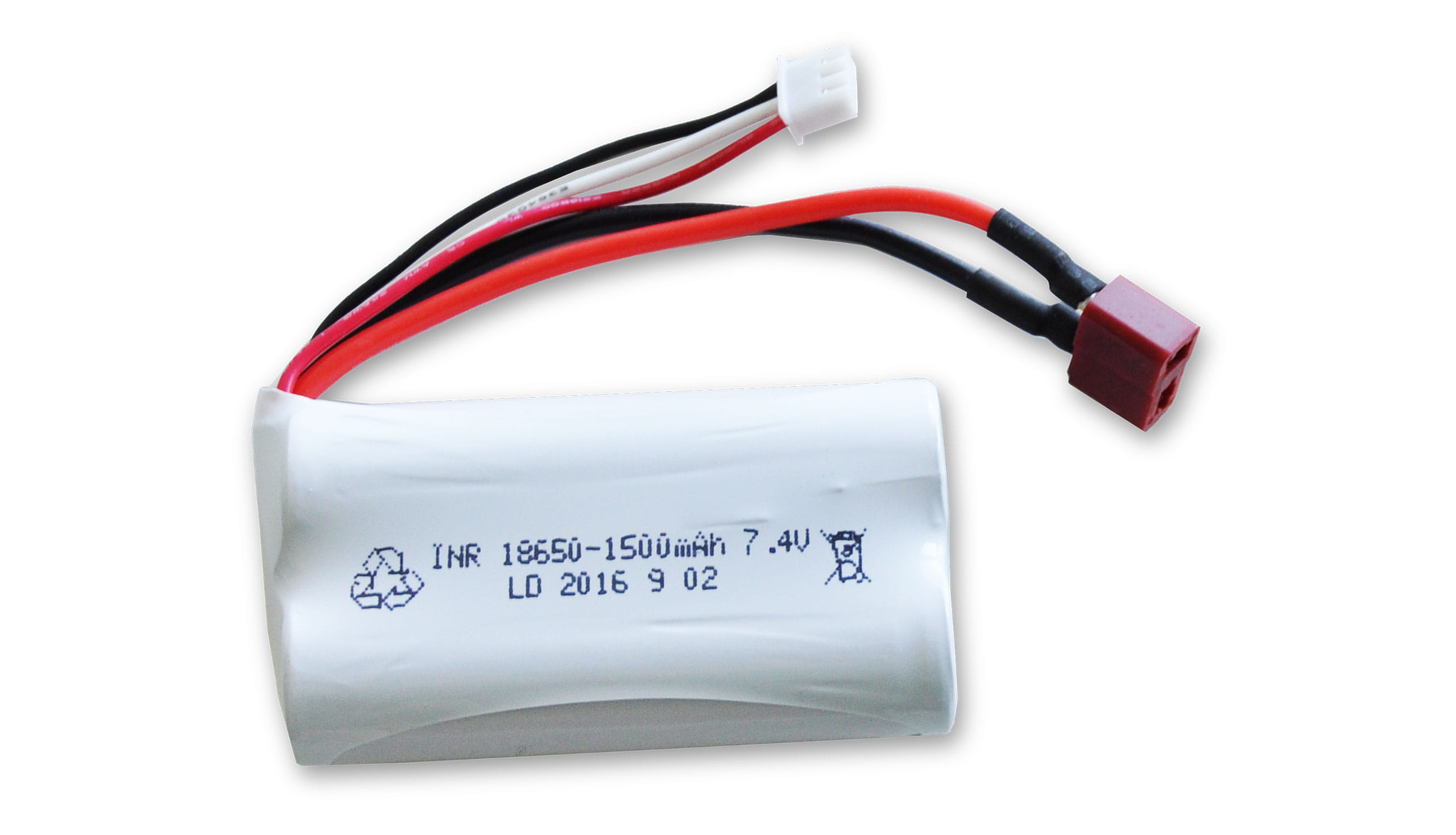 Amewi 7_4V Li-Ion 1500mAh DEAN fuer 1_12 Fighter_Extreme_Eagle - RC-Zubehoer