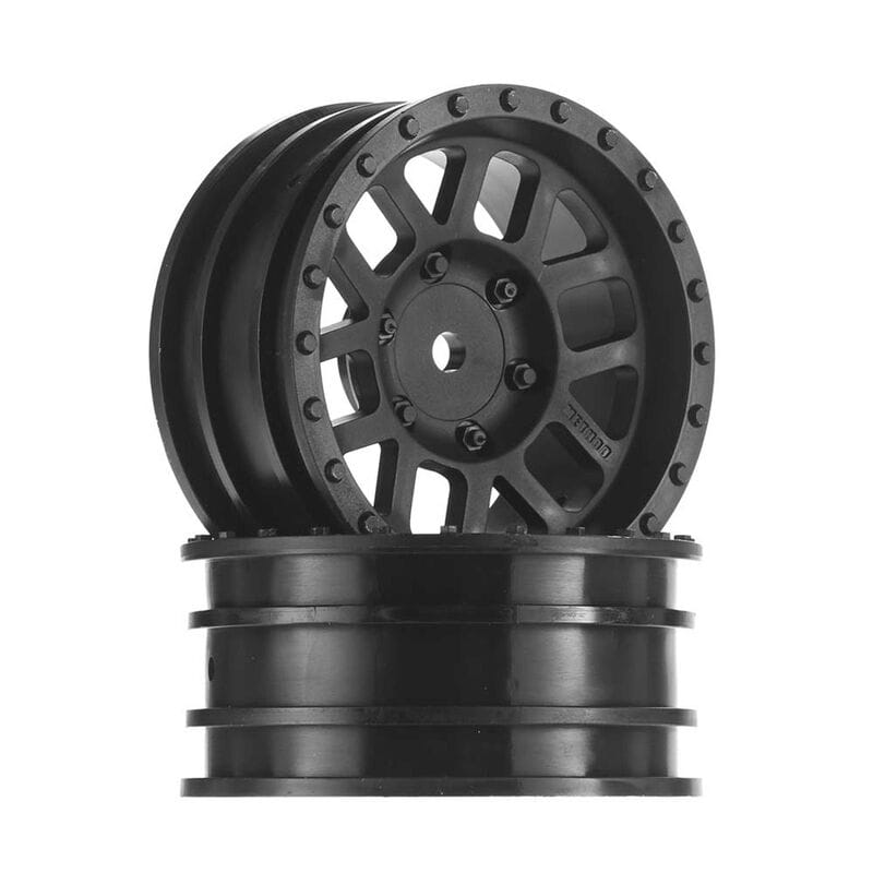 Axial AX31415 1.9 Method Mesh Wheels Black (2)