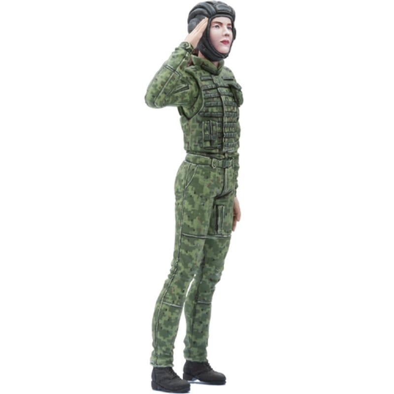 Torro RC 1_16 Figurenbausatz Russische Panzerkommandantin - RC-Zubehoer