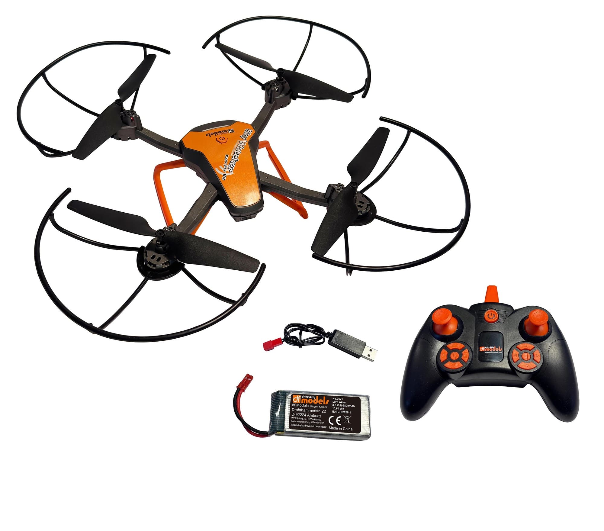 DF Models SkyWatcher EasyFly V2 Drohne