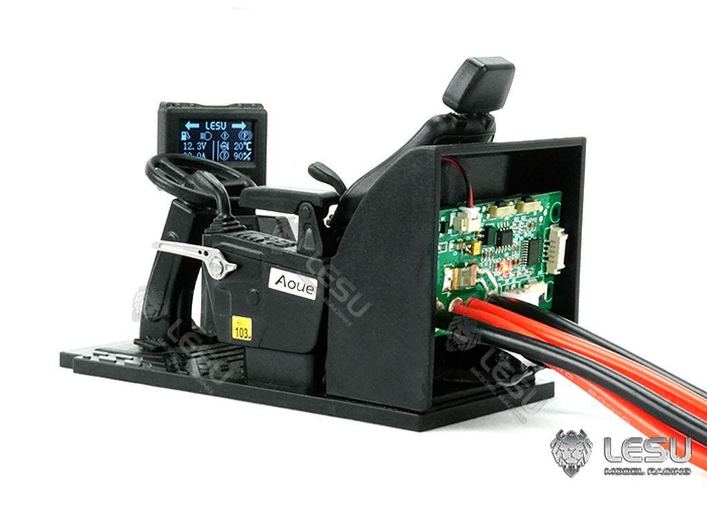 Lesu LCD-Anzeige für Baumaschinen 7,4-14,8V