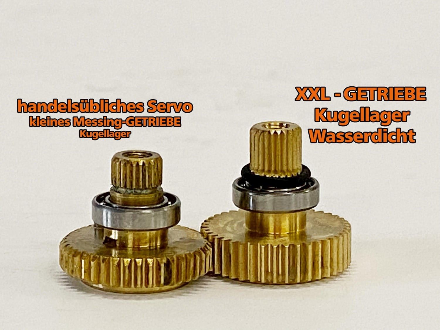 DF Metallgetriebe 10 Kg Servo mit Kugellager DF Models Servo DF-1000D 10KG