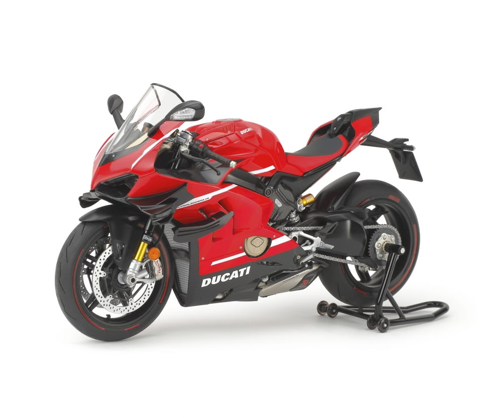 Tamiya Ducati Superleggera V4 1:12 Platik Modellbau Motorrad Bausatz Tamiya Ducati Superleggera V4 1:12 Platik Modellbau Motorrad Bausatz
