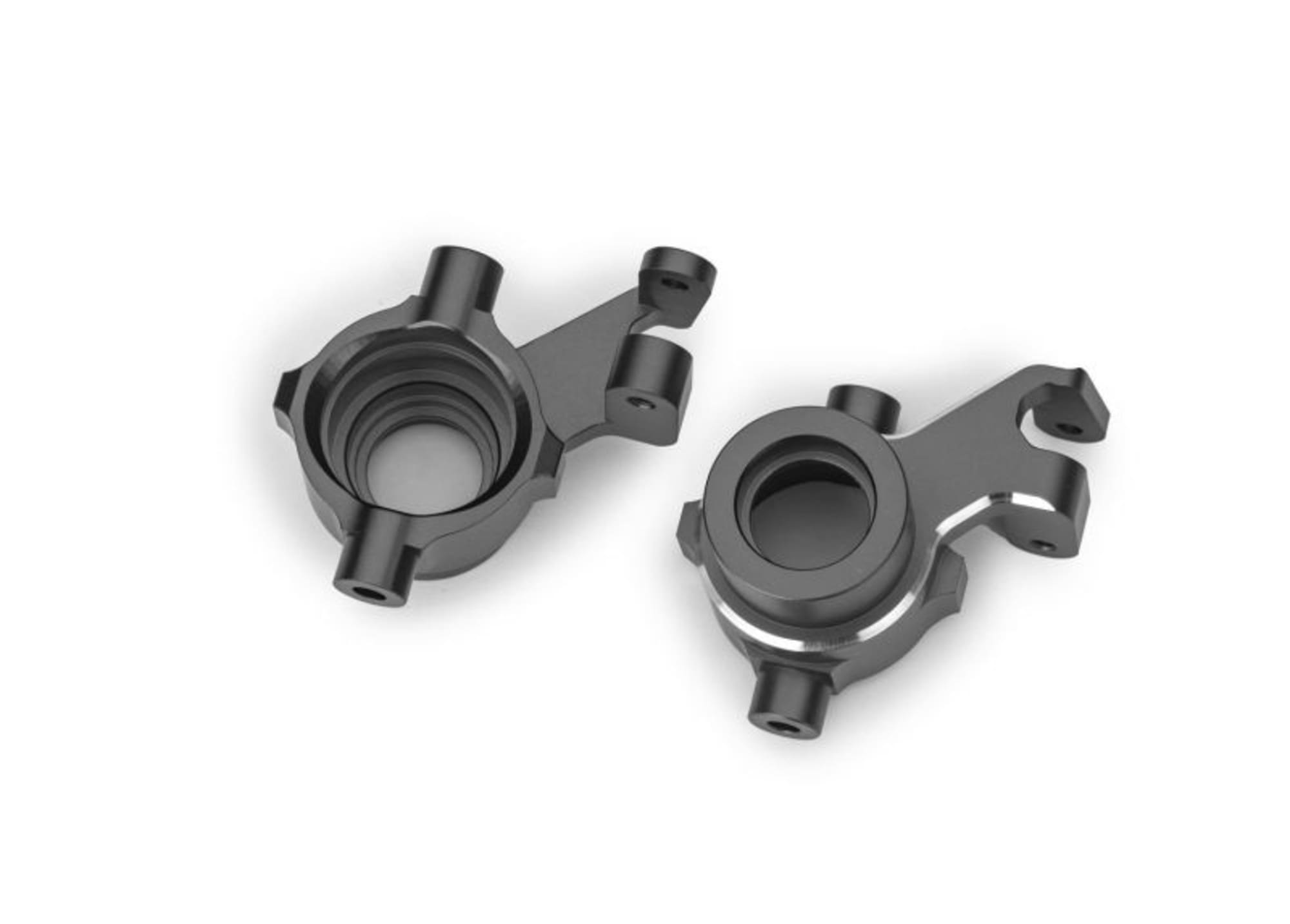 Traxxas Lenkhebel vo Aluminium grau _2_ fuer Maxx _ Maxx Slash fuer RC Modelle