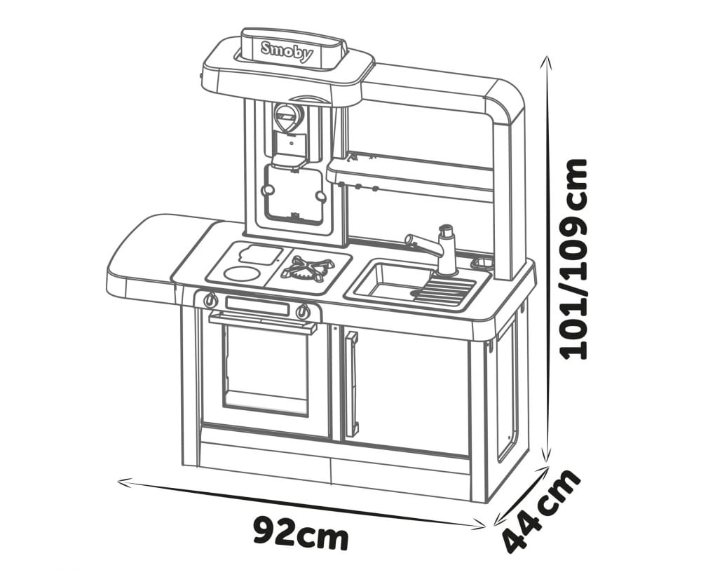 Smoby Tefal Evo Küche Kinder Spielküche