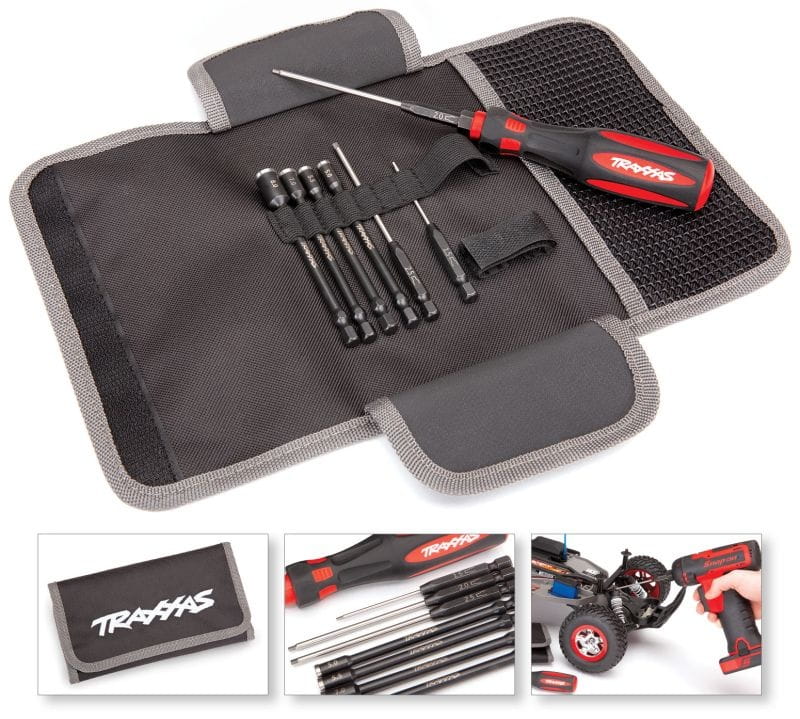 Traxxas Speed-Bit Essentia-Set_ 7teilig 1_4Zoll _ Griff - RC-Zubehoer