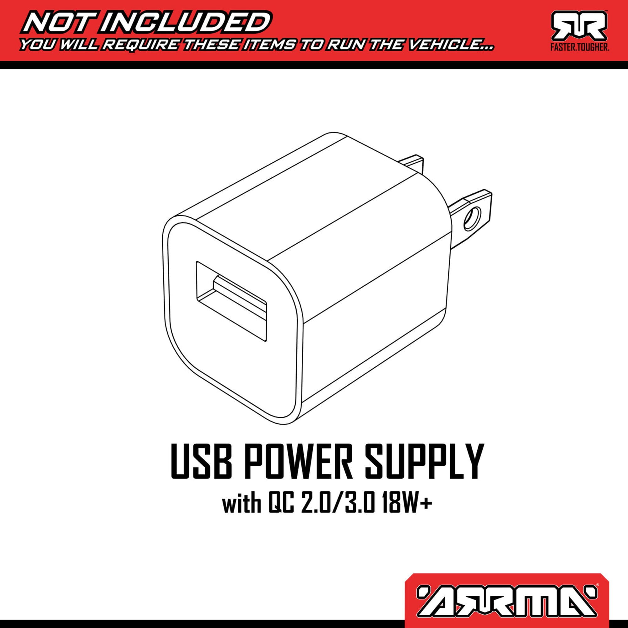 Arrma 1_10 Gorgon 2WD Monster Truck RTA Bausatz - mit Akku und Ladegeraet