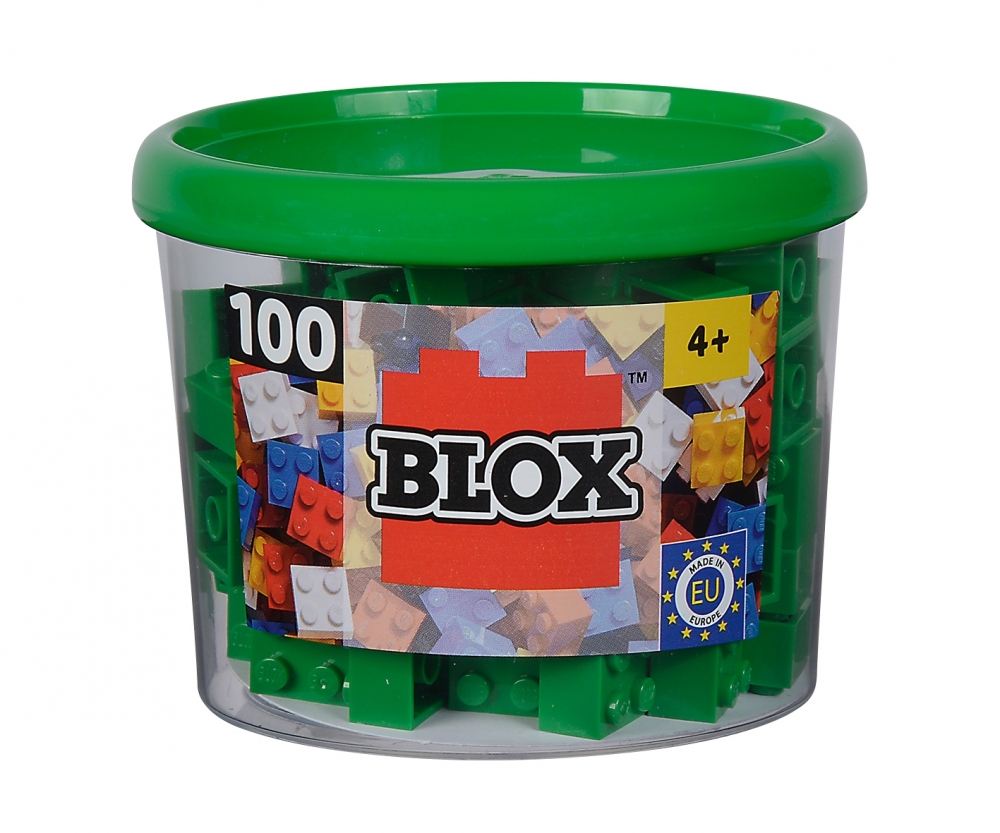 Androni Blox 100 Bausteine grüne 4er Steine in Dose