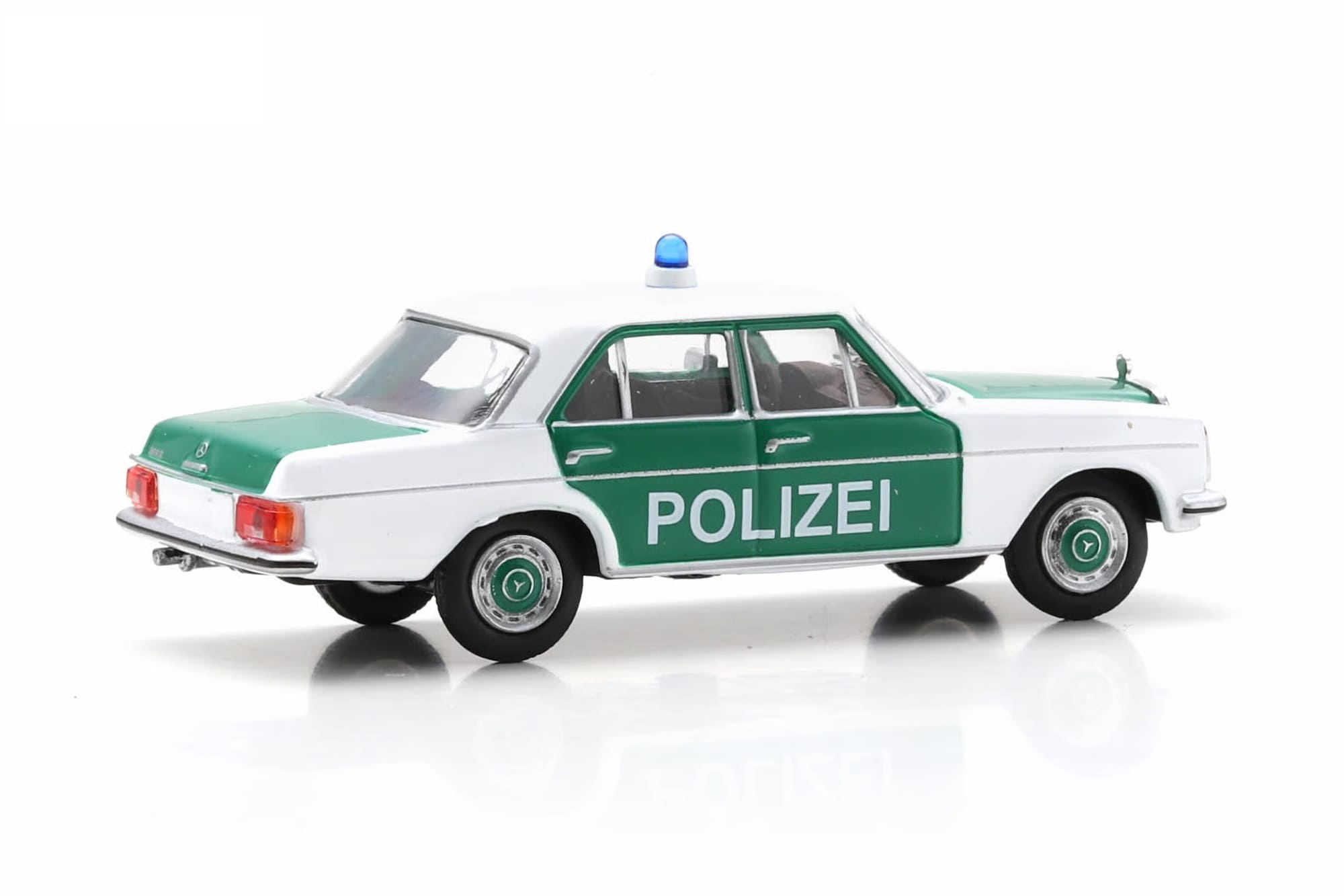 Schuco Mercedes-Benz _8 Polizei Weiss_Dunkelgruen 1_64 Sammlermodell