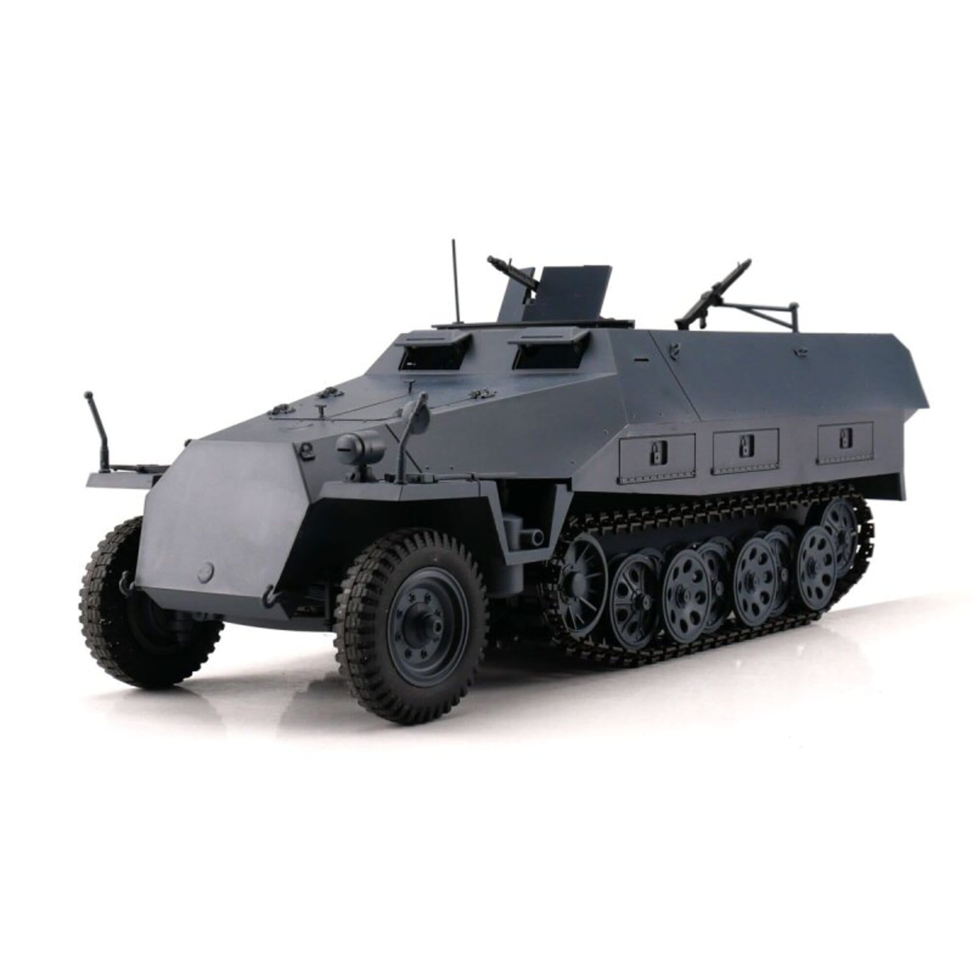 Torro 1_16 RC Modell Sd_ Kfz_ 251_1 Ausf. D in Panzergrau mit funktionalen Details