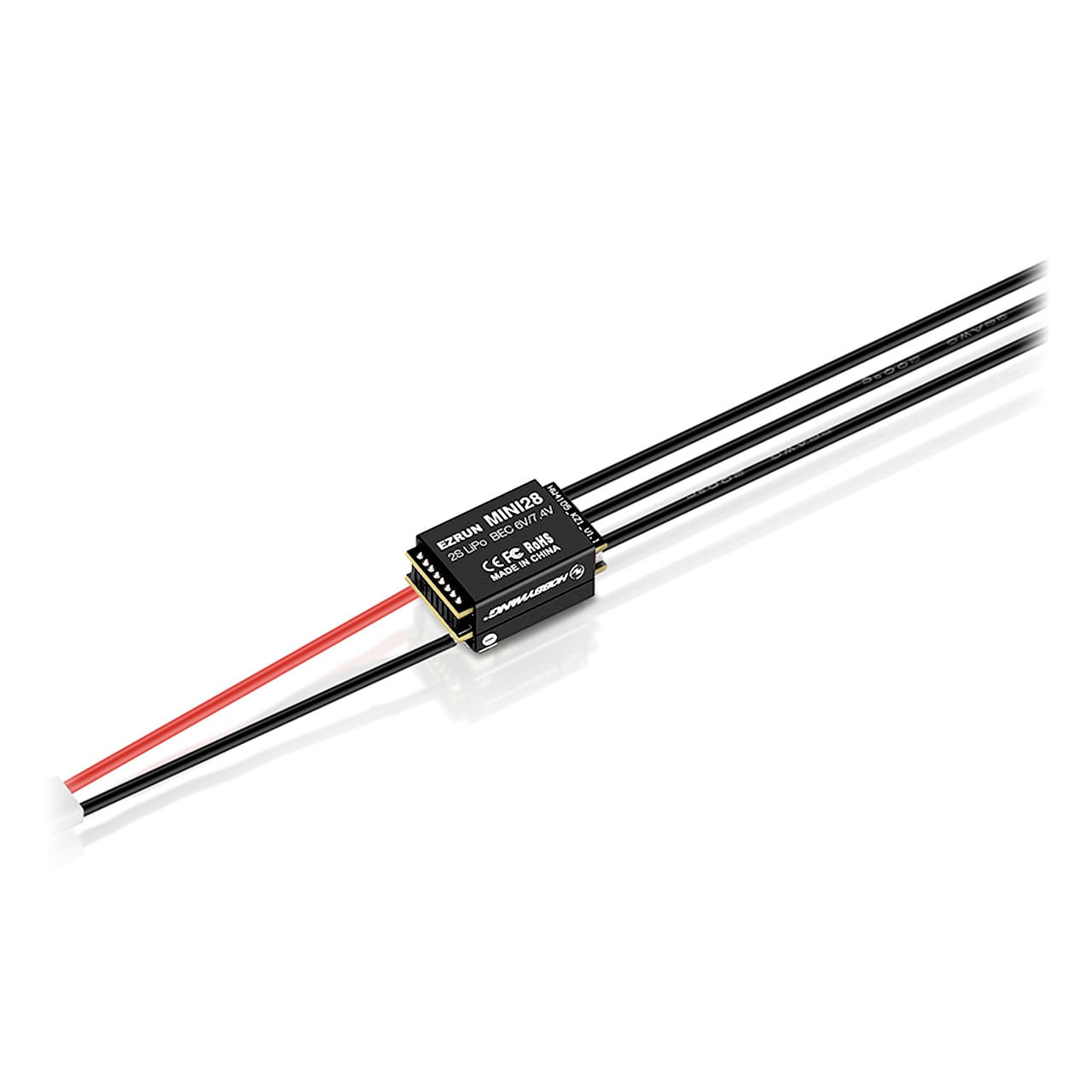 Hobbywing Ezrun MINI28 Brushless Regler 30 Amp, 2s LiPo, BEC 3,5A