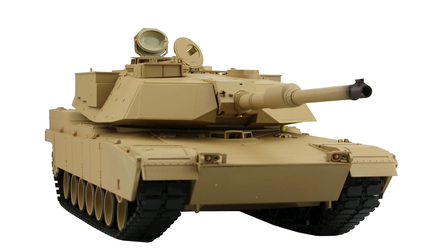 Amewi RC Panzer 1:16 U.S. Abrams M1A2 Rauch , Sound 2,4GHz Holzbox Metallgetriebe QC