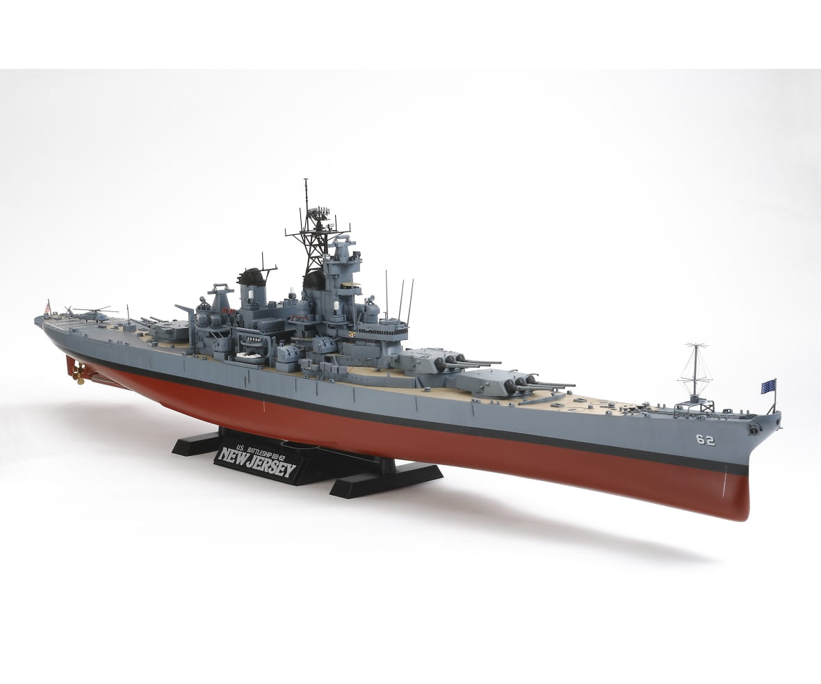 Tamiya 1:350 US Kampfschiff New Jersey BB-62 Tamiya 1:350 US Kampfschiff New Jersey BB-62