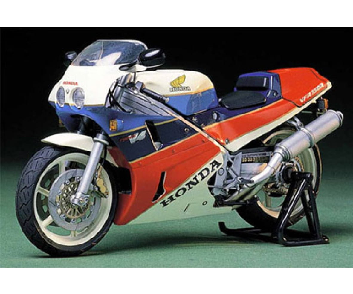 Tamiya Honda VFR 750R 1987 Motorrad 1:12 Plastik Modellbau Bausatz Tamiya Honda VFR 750R 1987 Motorrad 1:12 Plastik Modellbau Bausatz