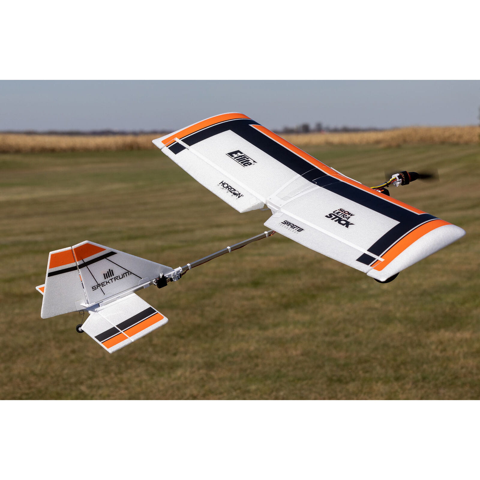 E-flite Slow Ultra Stick 1,2m RC Flugzeug BNF, AS3X, SAFE Technik