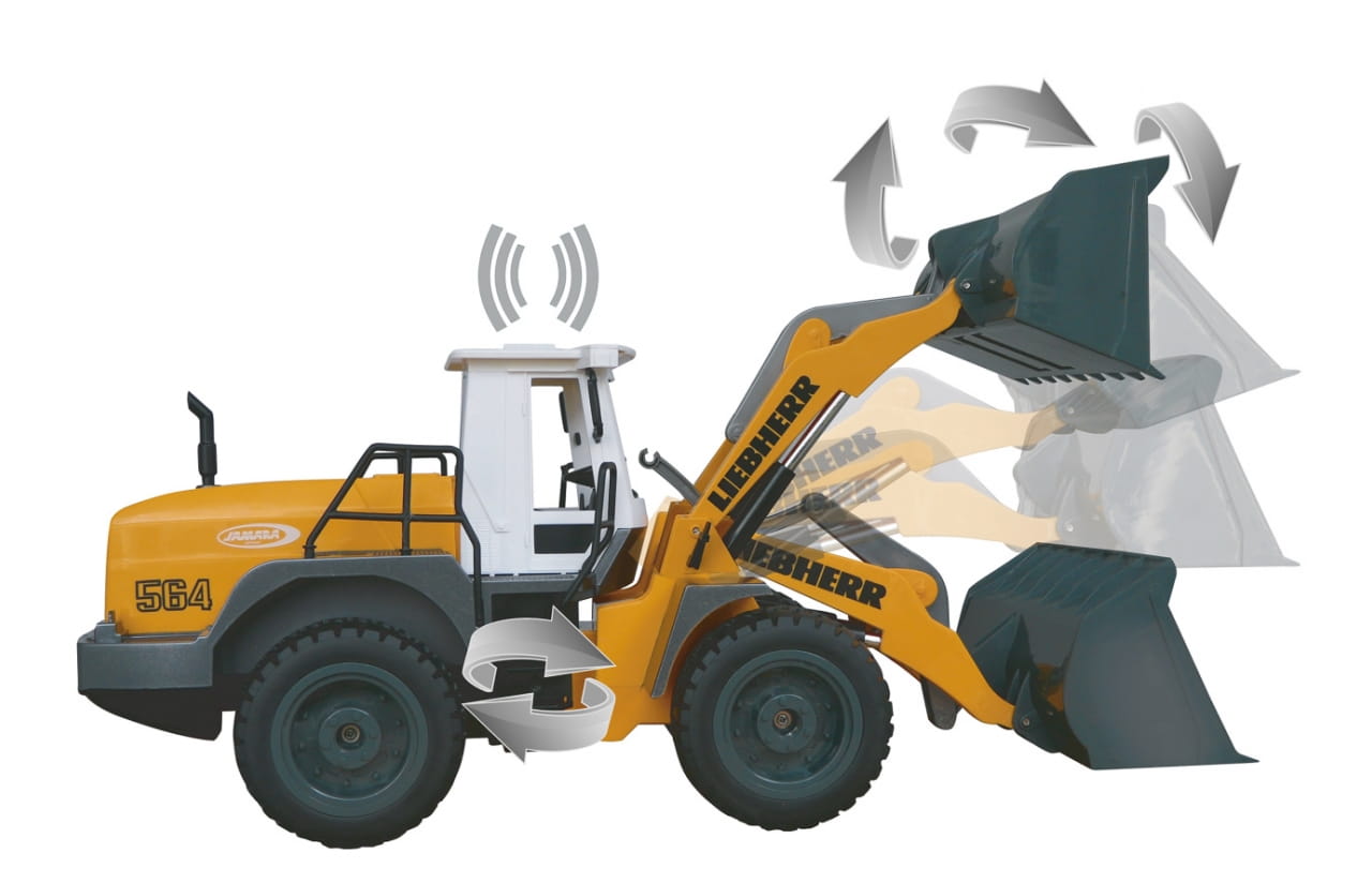 Jamara Radlader Liebherr 564 1:20 2,4G