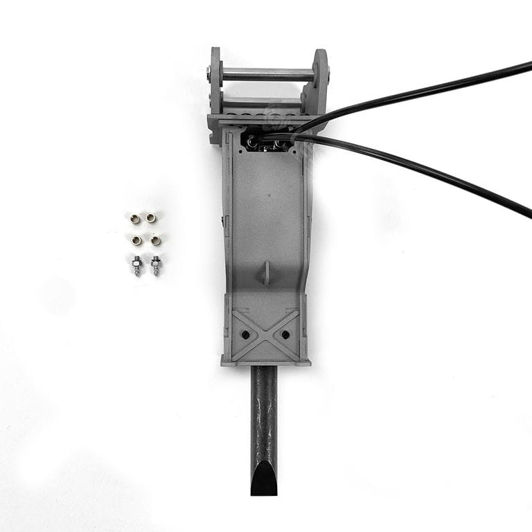 Lesu Hydraulikhammer fuer 74t-Bagger - RC-Zubehoer