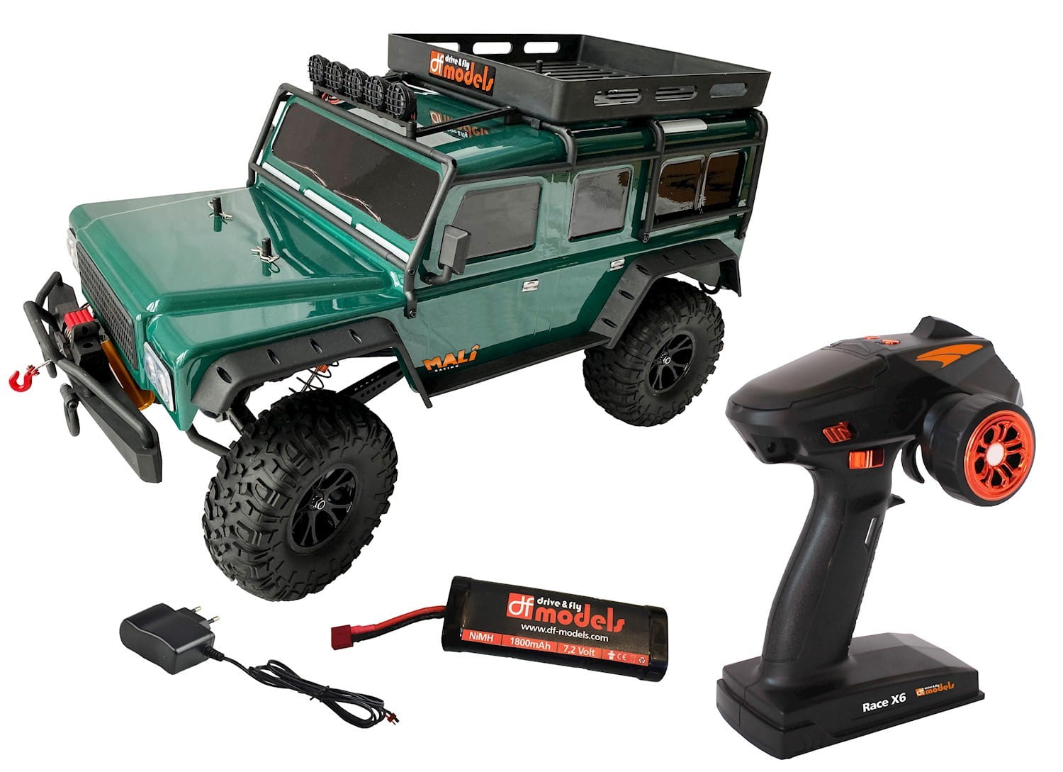 DF Crawler DF4 XXL Special Edition RTR df models df4j xxl gruen