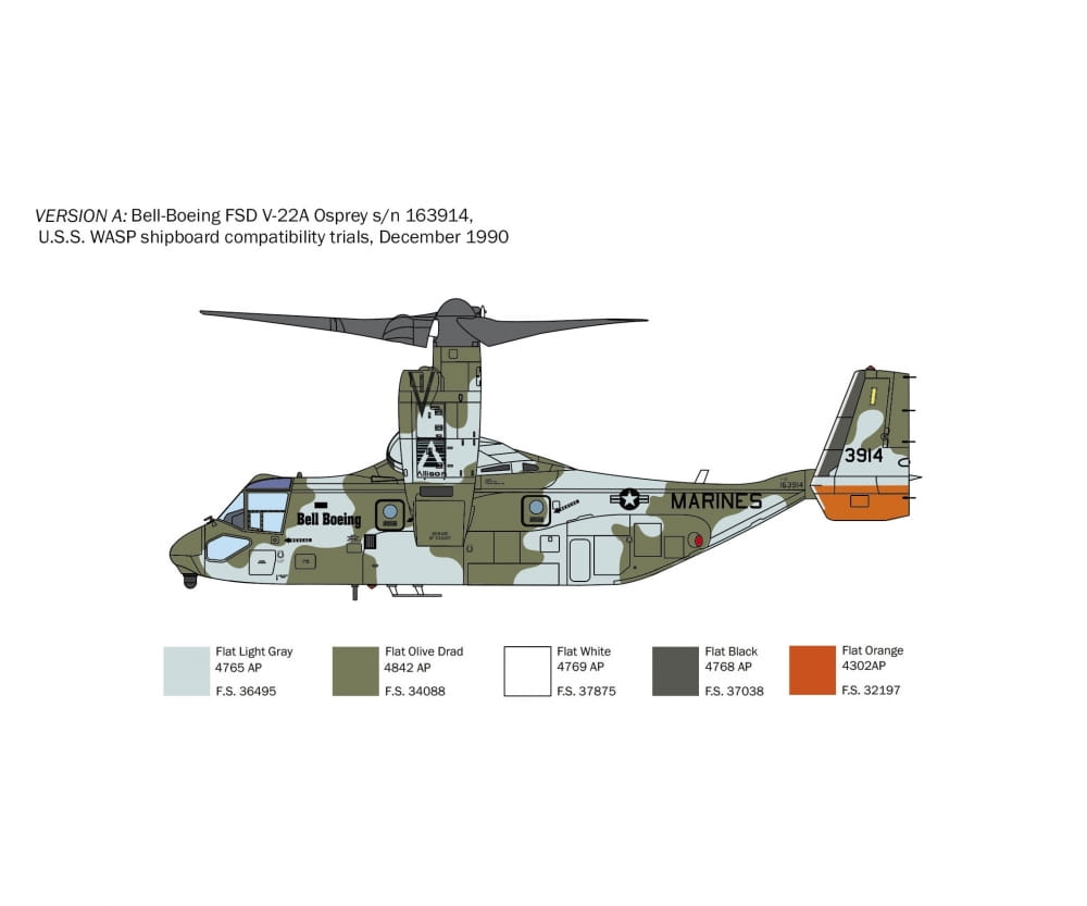 Italeri 1:72 V-22 OSPREY Tilt Rotor
