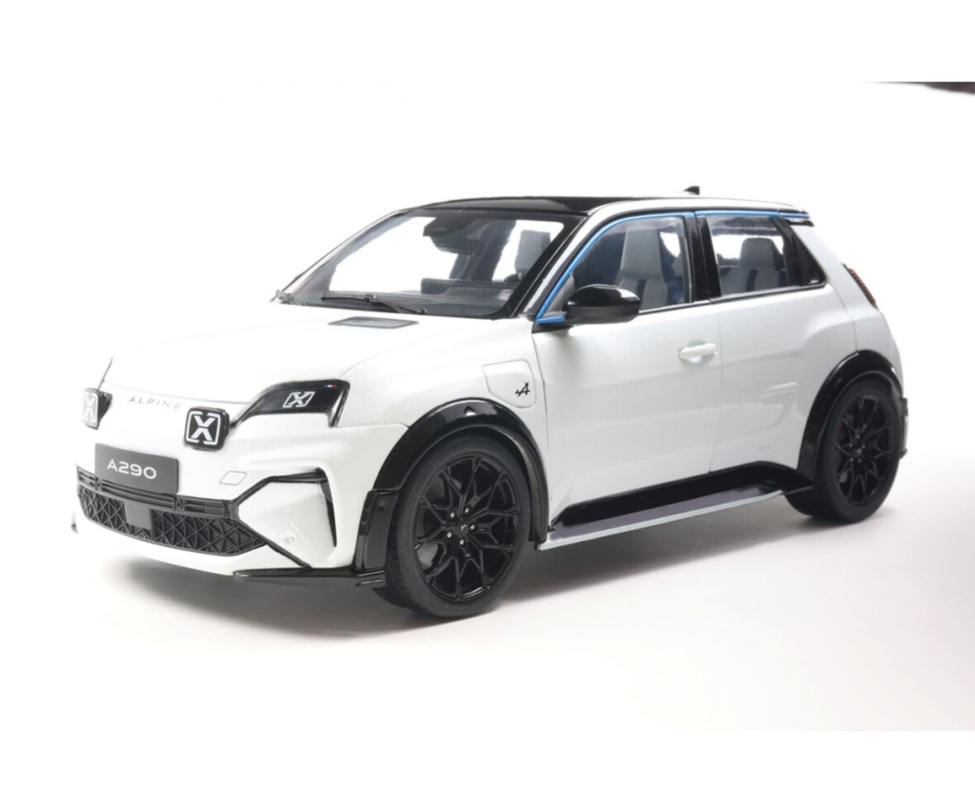 Solido 1_18 Alpine A290 GTS 2024 weiss Modellauto - RC-Zubehoer