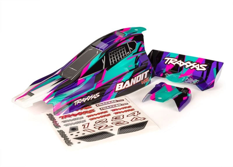 Traxxas Karosserie Bandit VXL violett, kpl. lackiert