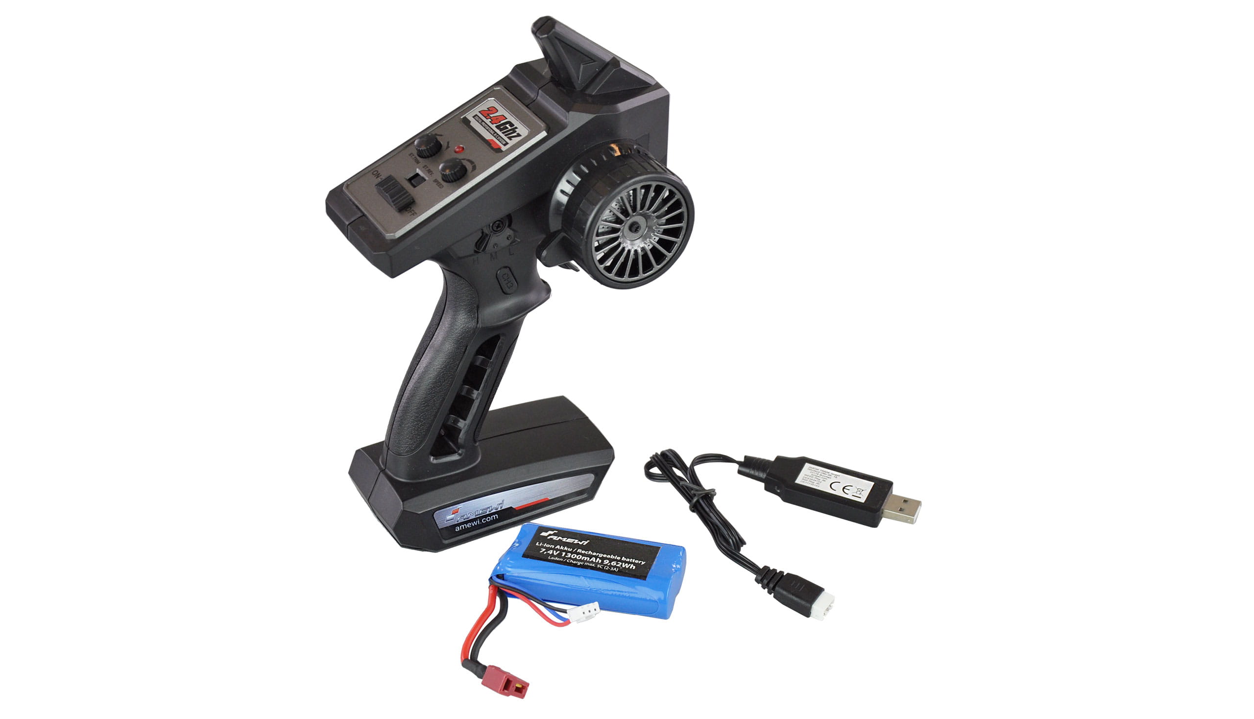 Amewi Conquer Race Truggy brushed 4WD 1:16 RTR rot