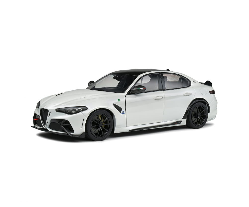 Solido 1:18 Alfa Romeo Giulia Blanco Trofeo Modellauto Solido 1:18 Alfa Romeo Giulia Blanco Trofeo Modellauto